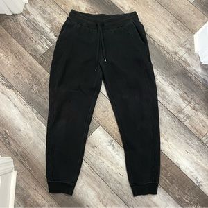 Lululemon Black High-Rise Scuba Joggers *Full Length
